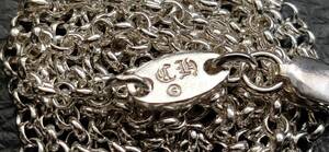 クロムハーツ silver925 ロールチェーン ネックレス シルバー925 Chrome Hearts