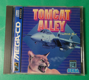 メガCD トムキャットアレイ　TOMCAT ALLEY　MEGACD　メガドライブ　MEGADRIVE　セガ SEGA　【ケース・説明書・ハガキ付き】