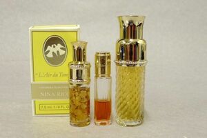 P313 【USED香水3点まとめて】 NINA RICCI(ニナリッチ)7.5ｍｌ、30ｍｌ クリスチャンディオール/60