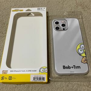 607t2750☆ グルマンディーズ 『怪盗グルー／ミニオンズ』シリーズ IIIIfit Clear (イーフィット クリア) iPhone15 Pro Max 対応 ケース 