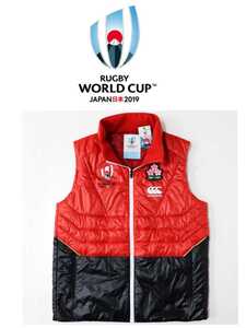 新品XLサイズ カンタベリー ラグビー ワールドカップ RWC 2019 ベスト ジャケットCANTERBURY JAPAN 日本代表選手着用