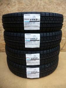 ★新品4本セット★送料込み19,200円～★ブリヂストンVRX2★145/80R13★ワゴンR・N-BOX・アルト・ミラ・軽自動車G