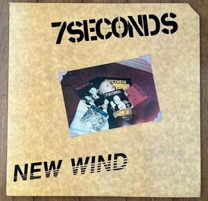 LP US盤 米盤 レコード 7 Seconds / New Wind BYO 014
