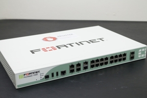 【FORTINET】（FORTIGATE 100D）ファイアウォール　未チェック現状品　管ざ5733