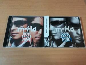 m-flo CD「DOPE SPACE NINE」「BEAT SPACE NINE」2枚セット★