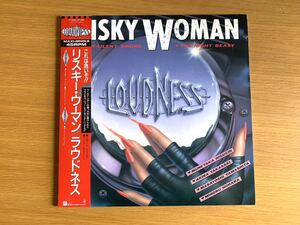 美品　盤面良好　LOUDNESS RISKY WOMAN ラウドネス　リスキーウーマン　MAXI SINGLE 45RPM 12インチ