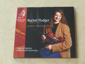 Johann Sebastian Bach：COMPLETE SONATAS & PARTITAS FOR VIOLIN SOLO　/　Rachal Podger（レイチェル・ポッジャー）/　ドイツ盤　CD