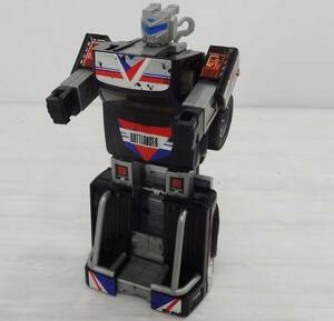 A0200 BANDAI マシンロボ B バトランサー MACHINEROBO SERIES ウインチ 1985年製 当時物 本体のみ