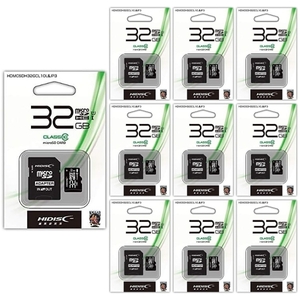 10枚セット microSDカード 32GB HDMCSDX32GCL10UIJP3 microSDHC マイクロSD microSD