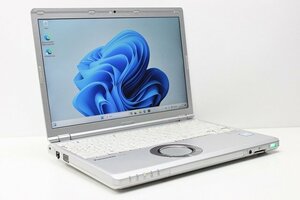 1円スタート ノートパソコン Windows11 Panasonic レッツノート CF-SZ6 第7世代 Core i5 SSD256GB メモリ8GB 12.1 Windows10 カメラ