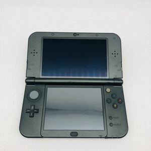  Nintendo Newニンテンドー3DSLL メタリックブラック 本体◆通電確認済 現状品 ジャンク 任天堂 本体のみ タッチペン付 New3DSLL ゲーム機