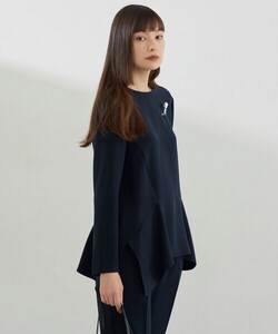 「ICB」 長袖チュニック SMALL ブラック レディース