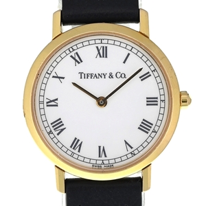 ティファニー TIFFANY&Co. Ref.L1530 ラウンドクラシック K18YG クォーツ レディース H#136419