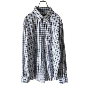 NAUTICA ノーティカ TAILORED FIT メンズ XLサイズ 長袖シャツ チェック柄