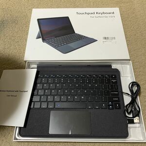 607t1533☆ タッチパッド付き Surface Go Go 2 Go 3 GO 4 キーボード 