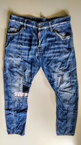 【　 DSQUARED2　ディースクエアード　】　 SEXY　TWIST　JEAN 　　44　　S71LB0332　　スタッフインターナショナル国内正規品