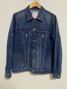 希少サイズ4 visvim ビズビム 15SS SS 103 JKT DAMAGED 0115105006003 3rd ジージャン サード デニムジャケット インディゴ ビンテージ加工