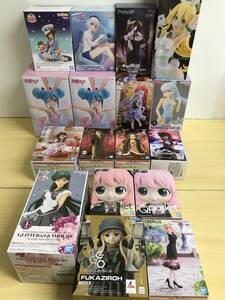 079(24-40)【未開封/1円スタート】 美少女系 フィギュア 17箱 まとめ セーラームーン スパイファミリー ガンゲイル 推しの子 鬼滅の刃 他