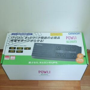 新品■OMRON オムロン BZ35LT2 UPS 無停電電源装置 常時商用給電 テーブルタップ型 350VA/210W 