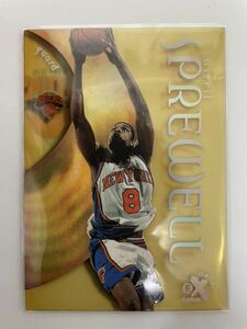 NBAカード　ラトレル・スプリーウェル　LATRELL SPREWELL SKYBOX EX CENTURY ’98-‘99 【ニックス時代】