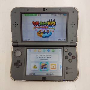 ○Nintendo NEW 3DS LL グレー 動作確認済み 初期化済み