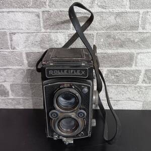 usH-1701【ROLLEIFLEX/ローライフレックス】二眼レフカメラ/1:3.5 f=7.5cm/T/フィルムカメラ/レトロ/ヴィンテージ/ジャンク