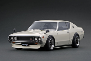 ★IG 1/18 Nissan Skyline 2000 GT-R (KPGC110) White【IG1843】ケンメリ【絶版・希少・入手困難】