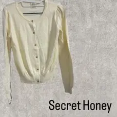 【Secret Honey】 シークレットハニー ホワイト カーディガン