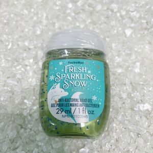 ★Bath＆Body Works ハンドジェル　FRESH SPARKLING SNOW 1本29ml