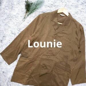 Lounieルーニー　シャツ　カーキ　２ポケット　美品