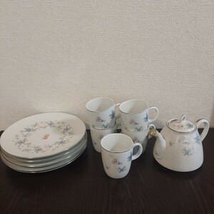 ノリタケ 早春 プレート カップ ティーポット オールドノリタケ Noritake 食器 