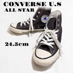 美品☆CONVERSE ハイカット キャンバス レディース 24.5cm