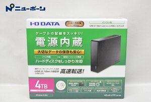 ★1K626★I.O DATA★HDJA-UT4R★外付HDD★4TB★展示未使用品★＜ニューポーン＞