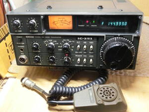 ICOM 144MHz ALL MODE TRANSCEIVER IC-251 ／簡易動作確認／長期保管／現状渡し／ジャンク扱い！！