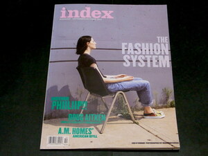 洋雑誌 index magazine 2002 THE FASHION SYSTEM Doug Aitken mark borthwick Erin O