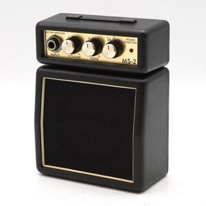 Marshall マーシャル Micro Amp MS-2 ブラック 1W ミニアンプ ギターアンプ DC/電池駆動 [H801243]