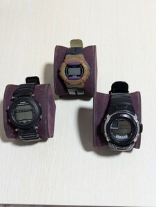 2596「ジャンク」CASIO G-SHOCK　G-7700 MRG-1 DW-600 動作未確認