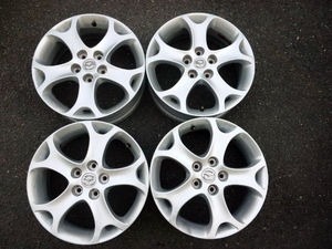 MAZDA PREMACYマツダプレマシー純正アルミ 17インチ +52.5 5H114.3 AXELAアクセラ ATENZAアテンザ MPV EUNOS MILENIA GENUINE ALLOY WHEELS