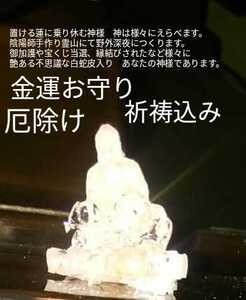 龍神祈祷　金運健康祈祷あなたをします。陰陽師霊視占い鑑定書配達