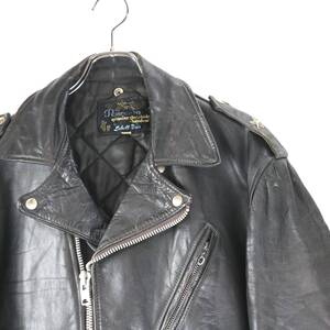 ワンスター 60s Schott ライダース レザージャケット ショット vintage ヴィンテージ 613 USA製 50s バンド フライトジャケット 希少 レア