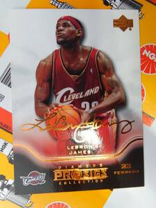 】UD 2004-05 Diamond ProSigs】№13/LeBron James●Foil Sign