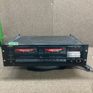 MYM10-564 激安 カセットデッキ Technics STEREO DOUBLE CASSETTE RS-T55RP DECK 通電OK 中古現状品 ※3回再出品で処分