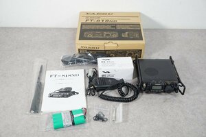 [NZ][I4636480] YAESU ヤエス FT-818/FT-818ND HF/VHF/UHF SSB/CW/AM/FM ウルトラコンパクト トランシーバー マイク/取扱説明書/元箱等付き