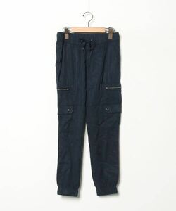 「BANANA REPUBLIC FACTORY STORE」 カーゴパンツ X-SMALL ネイビー レディース