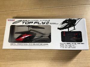 490H【新品】TOP ACE 赤外線 2ch ヘリコプター TOP FLY（トップフライ）ll 赤 ラジコン おもちゃ