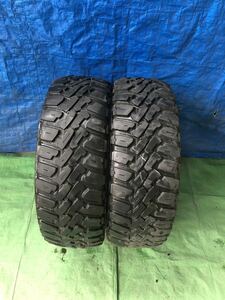 215/65R16 109/107 MUDSTAR RADIAL M/T ミックスタイヤ2本 6〜7mm 送料無料