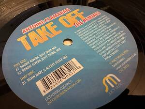 12”★Antoine Clamaran / Take Off (The Remixes) アシッド・ハウス！Robbie Rivera / Mixin Marc & Alex Peace