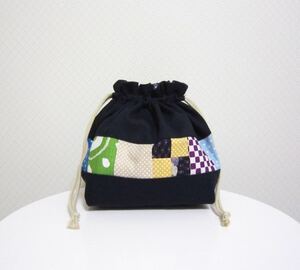 ハンドメイド　お弁当袋★パッチワーク