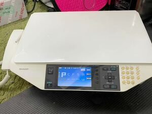 ◆SHARP シャープ　カラー液晶ファクシミリ複合機 UX-MF50CW 中古現状品