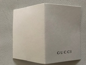 【GUCCI/グッチ】グッチの紙カードケース　新品未使用